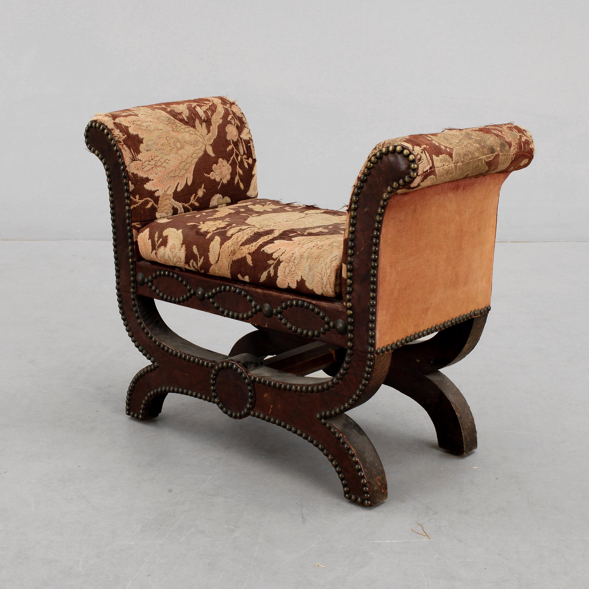 TABURETT, Otto Schulz, Boet, Göteborg, 1930-tal.