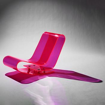 Maarten Van Severen, an 'LCP' easy chair, Kartell, Italy post 1997.