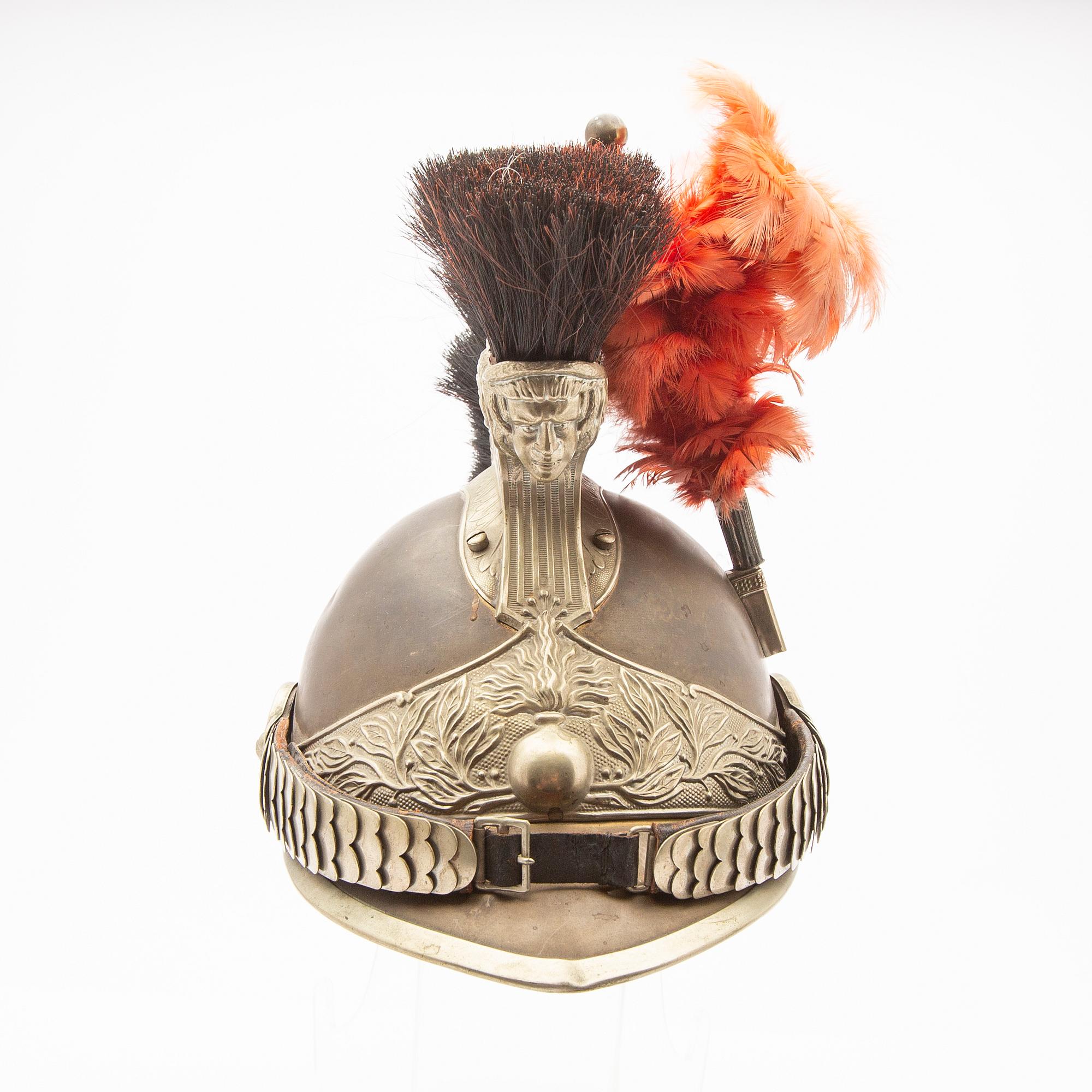 Helmet, B. Frank & Ses Fils, Au Bervilliers, size 58, 19th century.