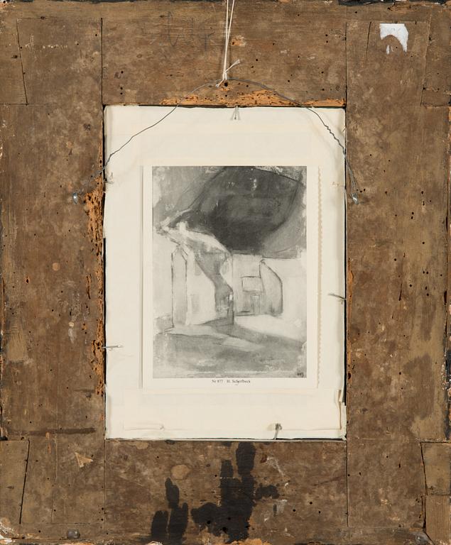 Helene Schjerfbeck, Kaupunkikuja.
