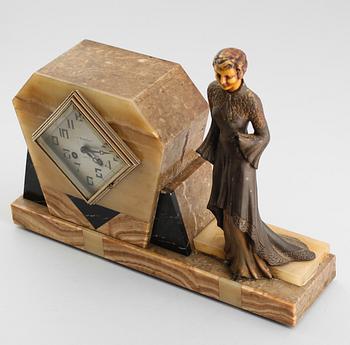 BORDSUR, art déco, onyx, 1900-talets första hälft.