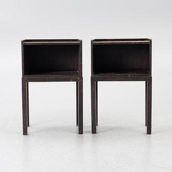Axel Einar Hjorth, a pair of 'Typenko' bedside tables, Nordiska Kompaniet, 1933.