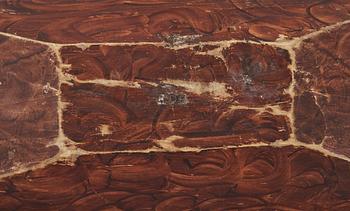 a wooden bowl from the 19th century.