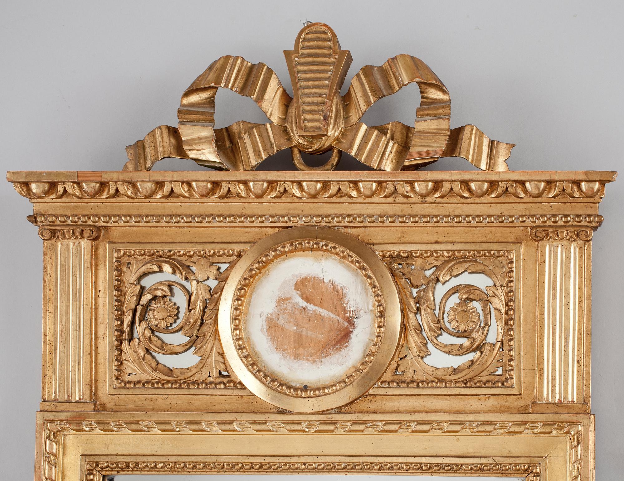 SPEGEL, sengustaviansk, sent 1700-tal.