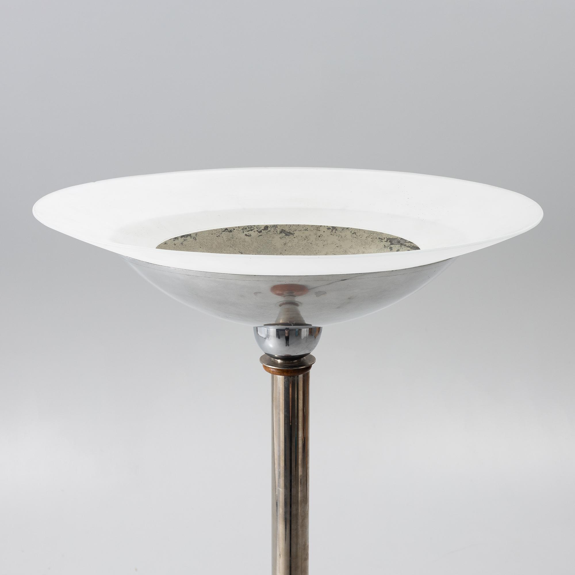 Floor lamp, Art Deco style, late 20th century.
