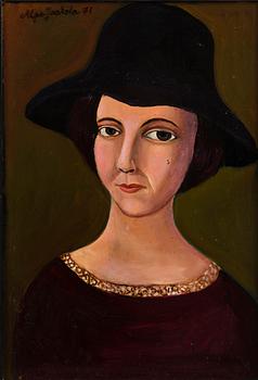 ALPO JAAKOLA, "LADY WITH A BLACK HAT".