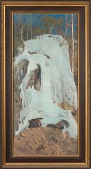 GABRIEL ENGBERG, oil on canvas, signed and dated 1901.