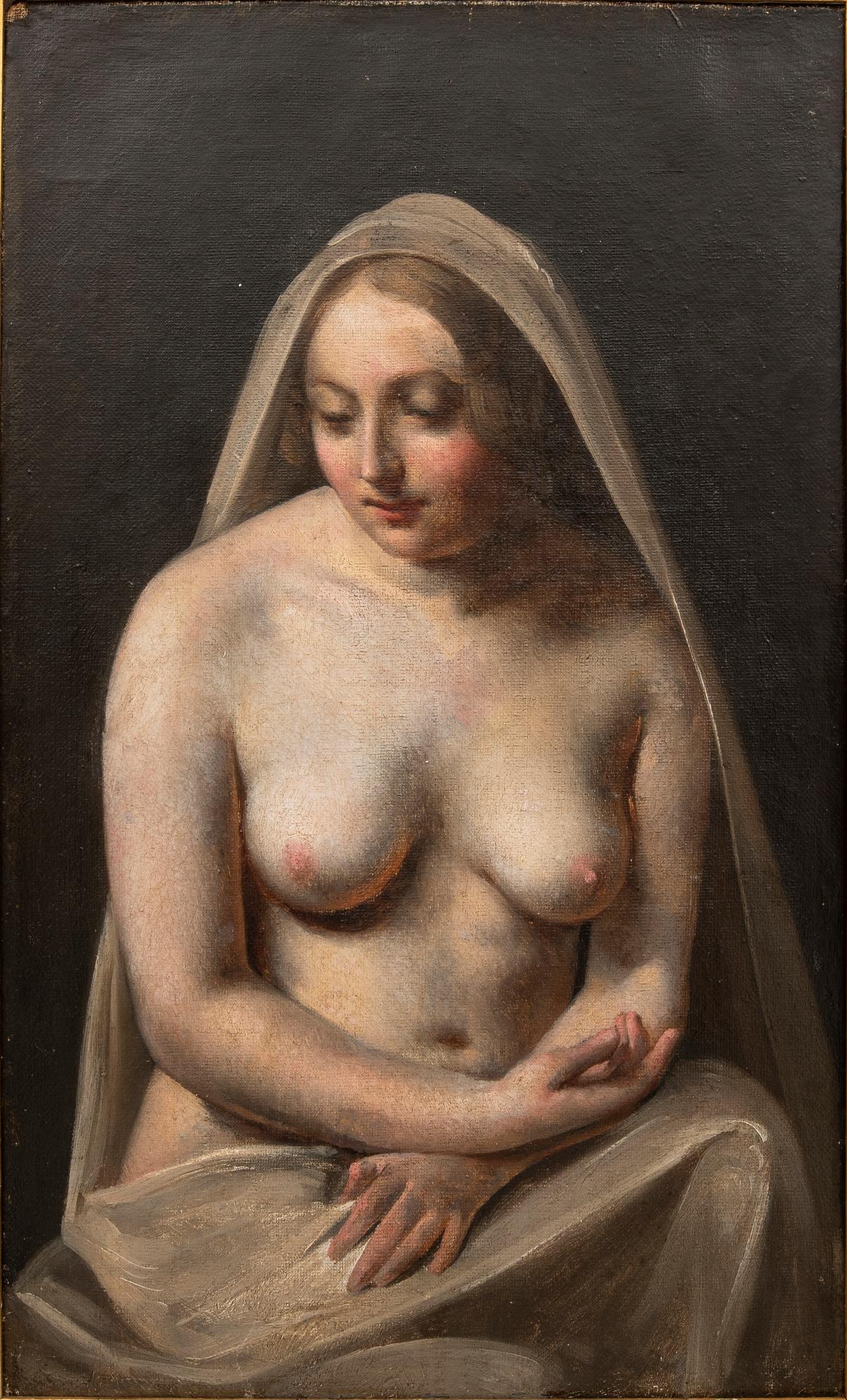 Unknown artist from the 18th/19th century, in the style of Marstrand or Eckersberg school, oil on canvas.