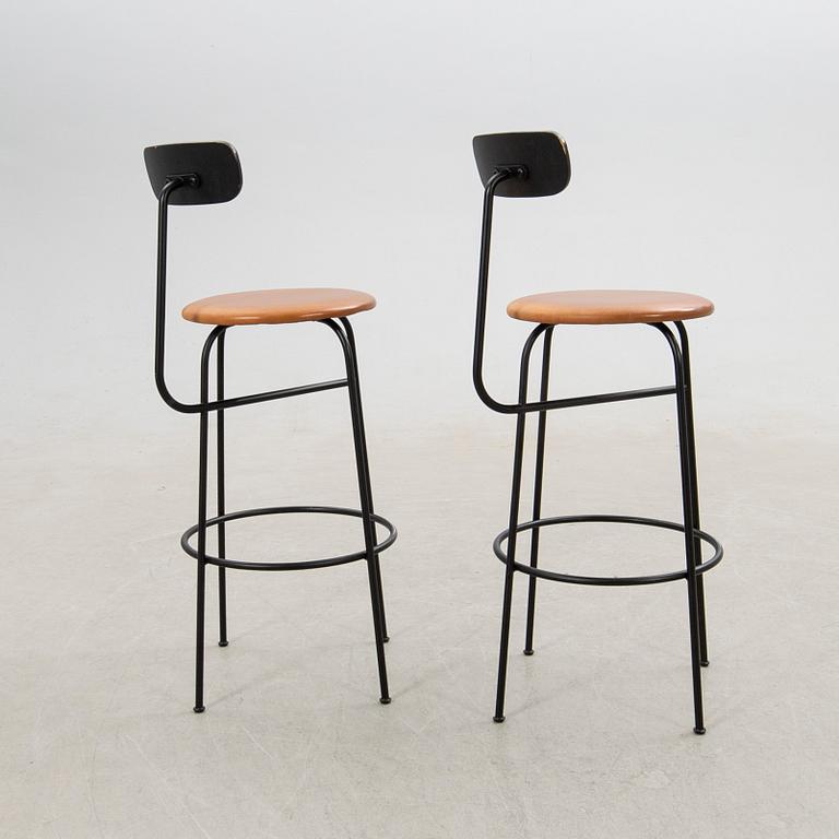 Afteroom, bar stools, a pair, "Counter Chair" Audo, Denmark.