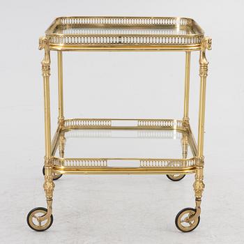 Serving cart, mid-20th century.