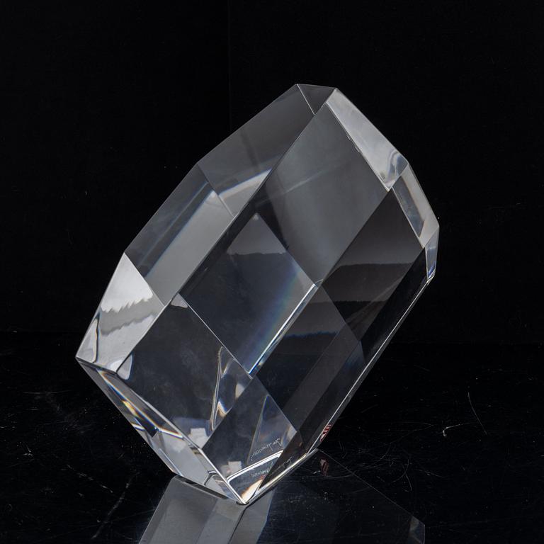Jan Johansson, a glass sculpture, Orrefors 1994.