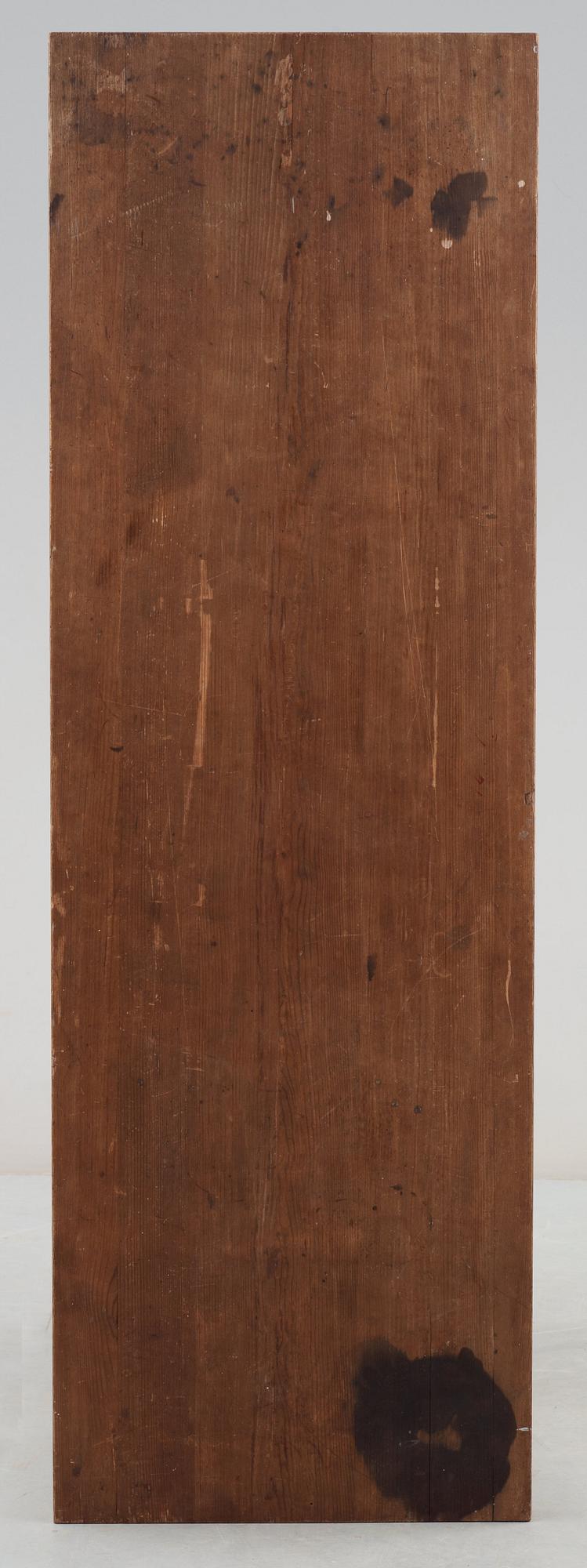 An Axel Einar Hjorth pine console/ library table 'Utö', Nordiska Kompaniet, 1930's.