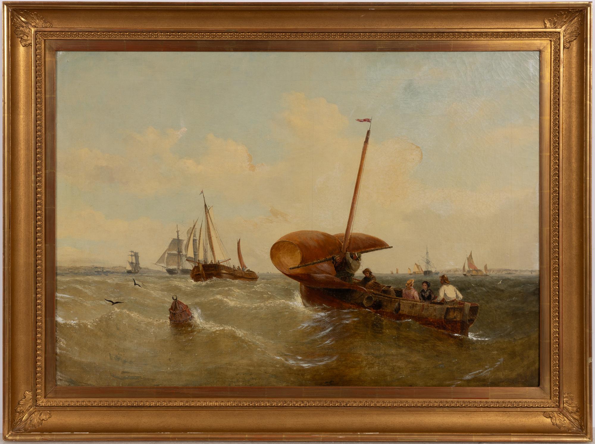 William Adolphus Knell, attributed to, Marin.