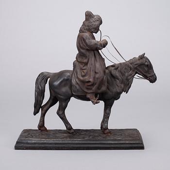 SKULPTUR, gjutjärn, efter Aubert, Artemy Lavrentevich, Kasli, 1904, Ryssland.