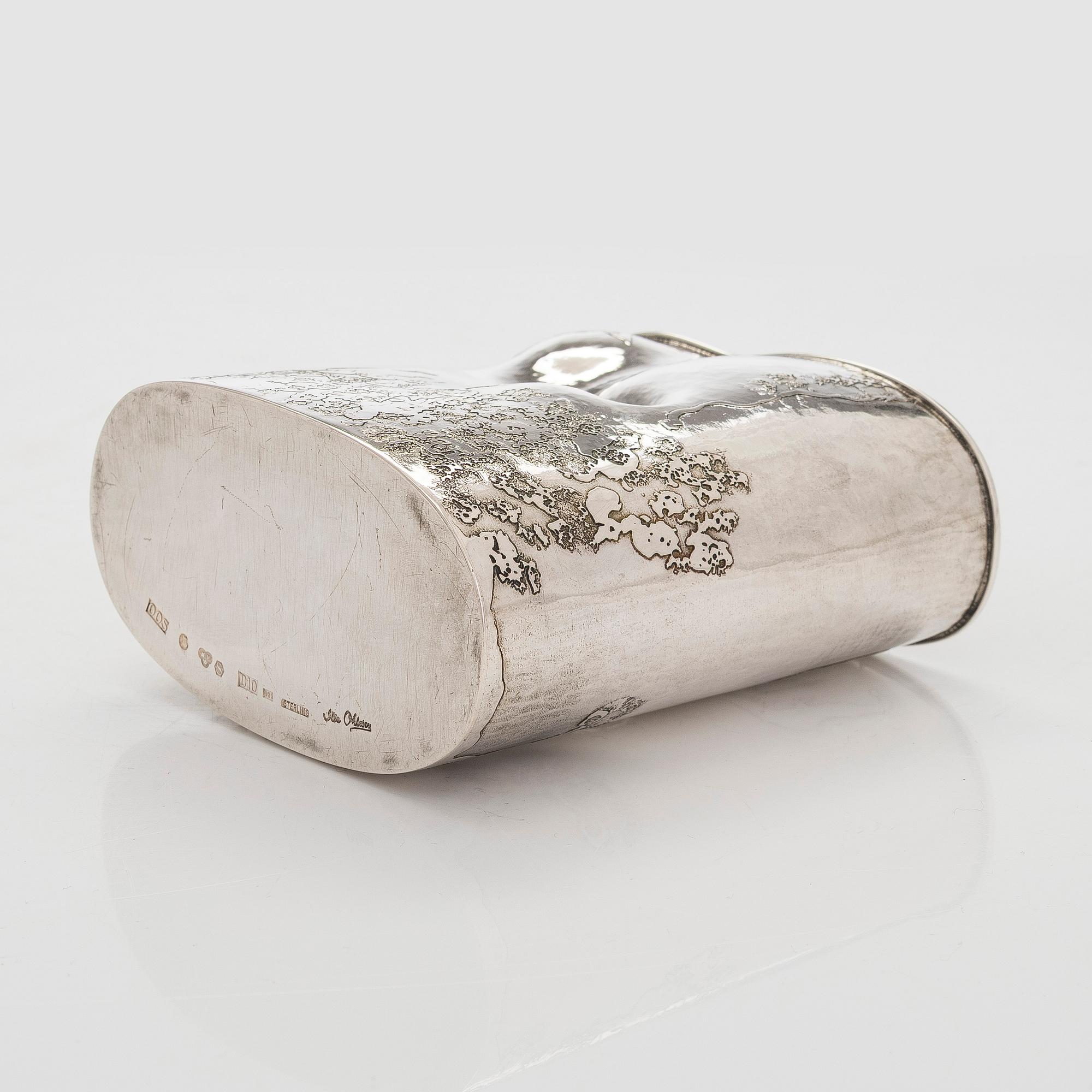 Olle Ohlsson, Vas, sterling silver, Stockholm 1978.