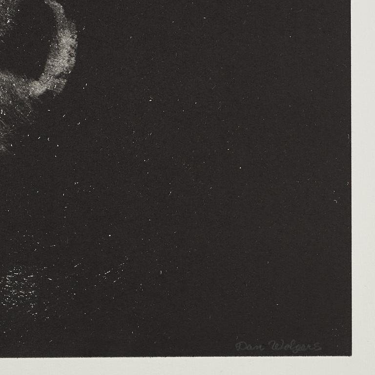 Dan Wolgers, blyrör, signerad Dan Wolgers och numrerad 2/10. 5 photopolymer tryck, 2014, upplaga 10. I originalkartong.