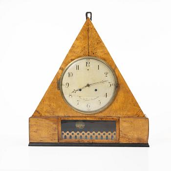 Wall pendulum clock, 19th century.