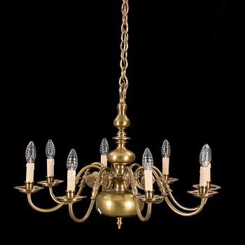 TAKLAMPA, barockstil. 1900-talets mitt.