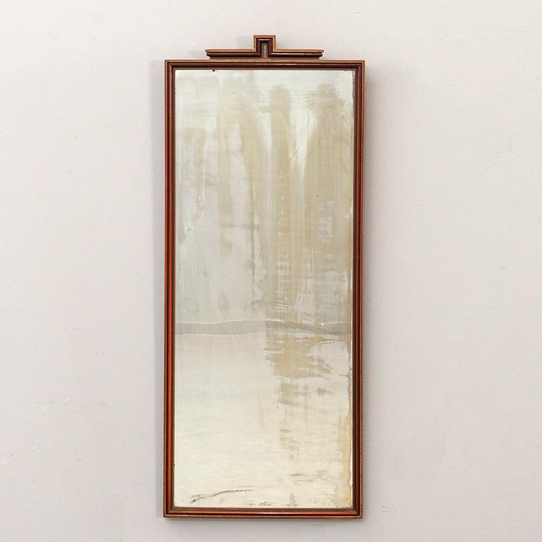 AN ART DECO  WALL MIRROR 1930'S.