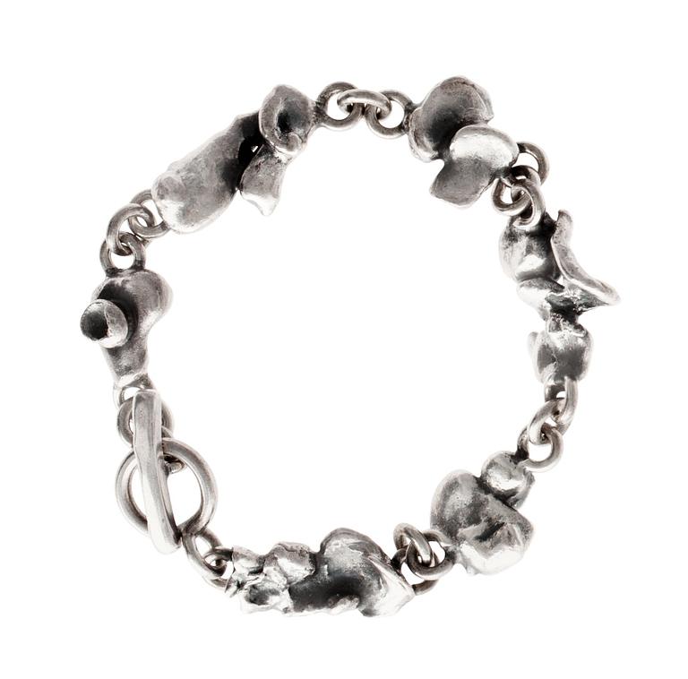 Bertel Gardberg, A BRACELET, sterling silver, signerad Gardberg 1974.