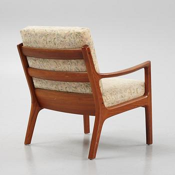 Ole Wanscher, a teak 'Senator' easy chair, France & Son, Denmark.