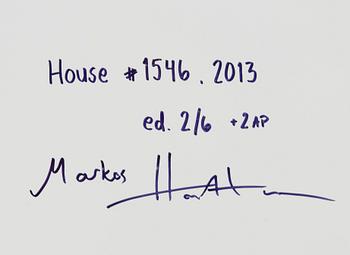 Markus Henttonen, "HOUSE #1546".