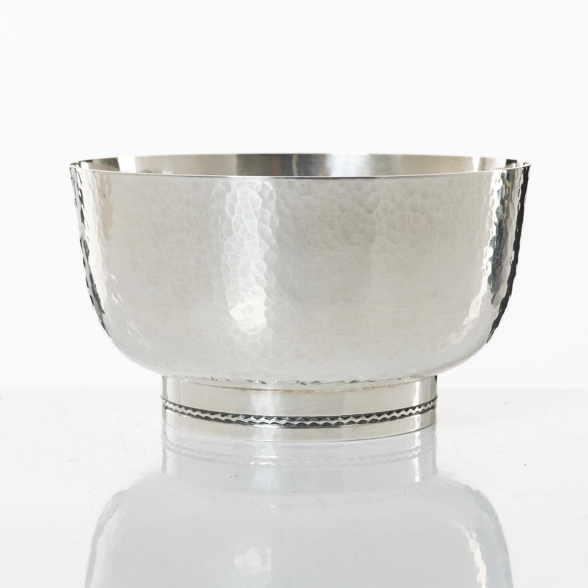 Skål, sterlingsilver, GAB, Eskilstuna 1994.