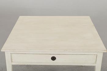 A GUSTAVIAN STYLE TABLE  ca 1900.