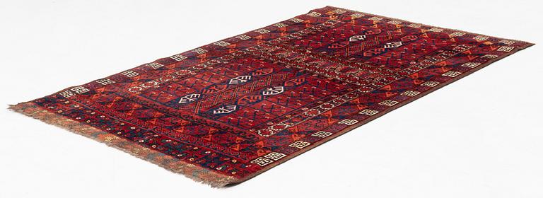 Ensi antik Beshir, ca 212 x 136-142 cm.