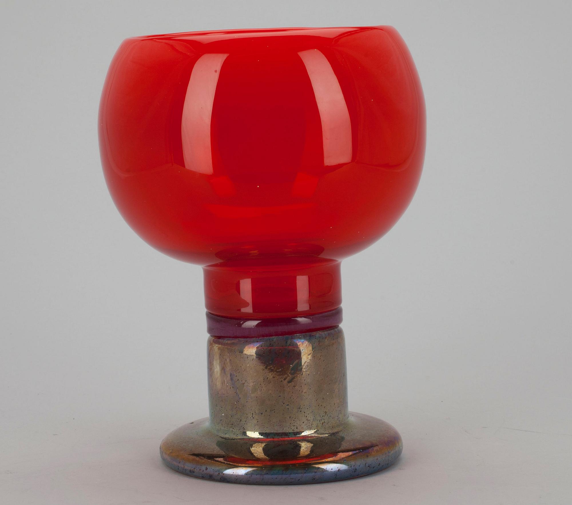 POKAL, glas, signerad Kaj Franck Nuutajärvi Notsjö.