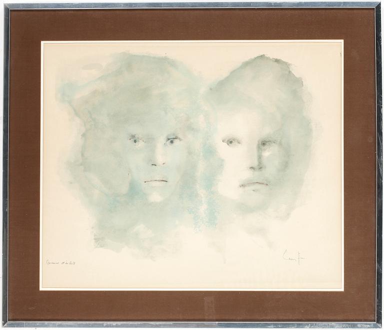 LEONOR FINI, färglitografi, signerad, Épreuve d'artiste.