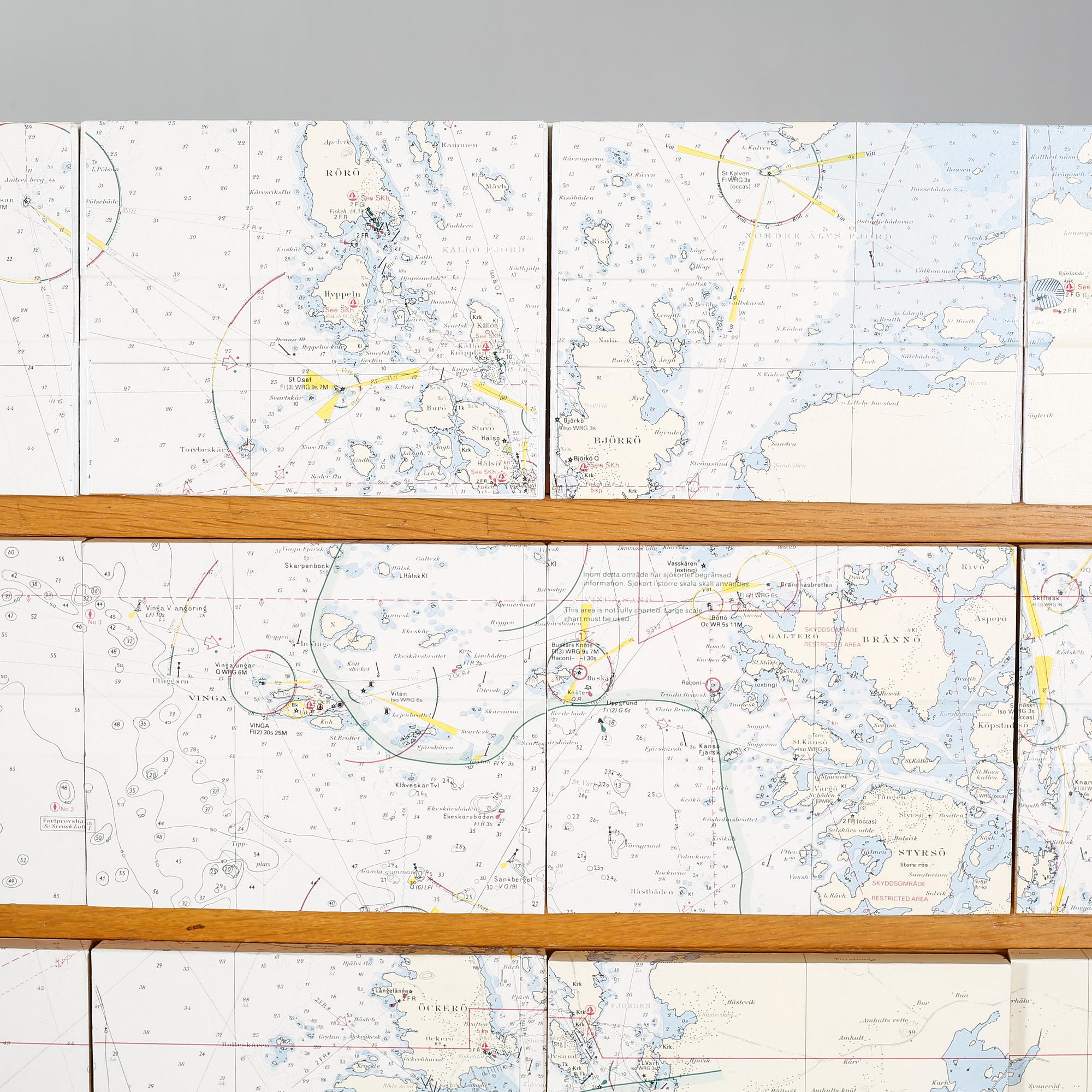 KARTOTEK / ARKIVSKÅP, 1900-talets andra hälft.