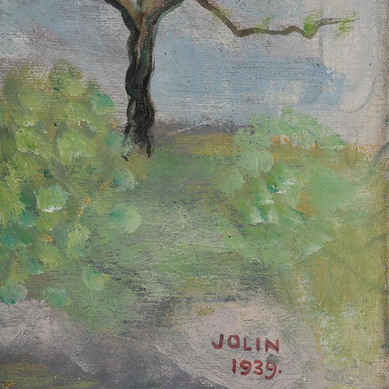 Einar Jolin, View of Stockholm City Hall.