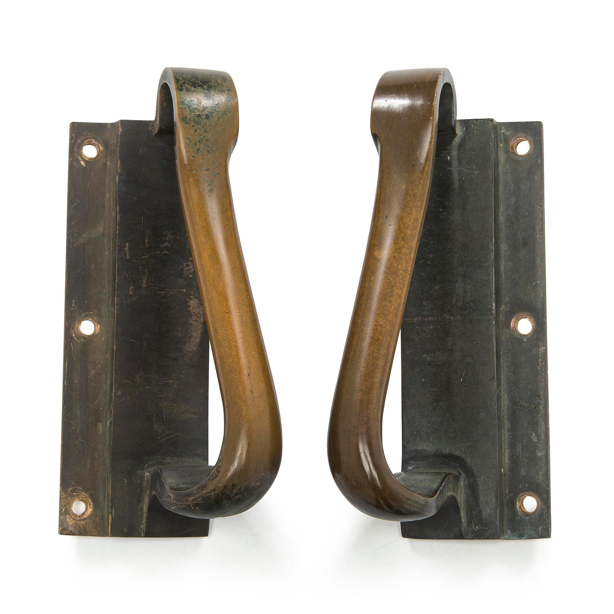 Alvar Aalto, a pair of doorhandles for Valaistustyö.