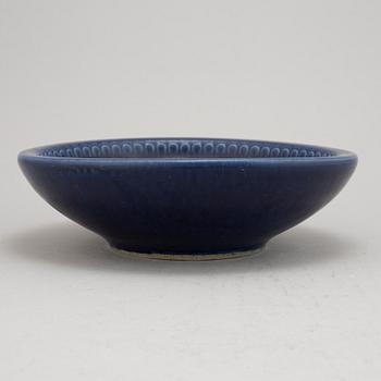 A stoneware bowl, Kåge verkstad, Gustavsberg, 1950's.