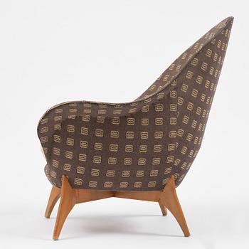A Swedish Modern armchair, Gösta Westerberg Möbel AB, Stockholm, 1950s.