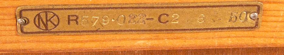 Carl-Axel Acking, soffbord för NK (Nordiska Kompaniet) 1900-talets mitt.