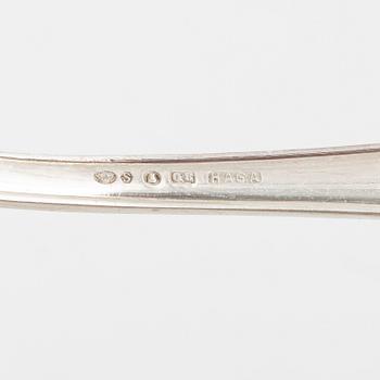 Bestickservis, 119 delar, silver, "Haga", mestadels Skandia Silver-& Nysilver Ab, Stockholm, 1933-1951.