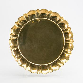 LARS HOLMSTRÖM, a brass tray.