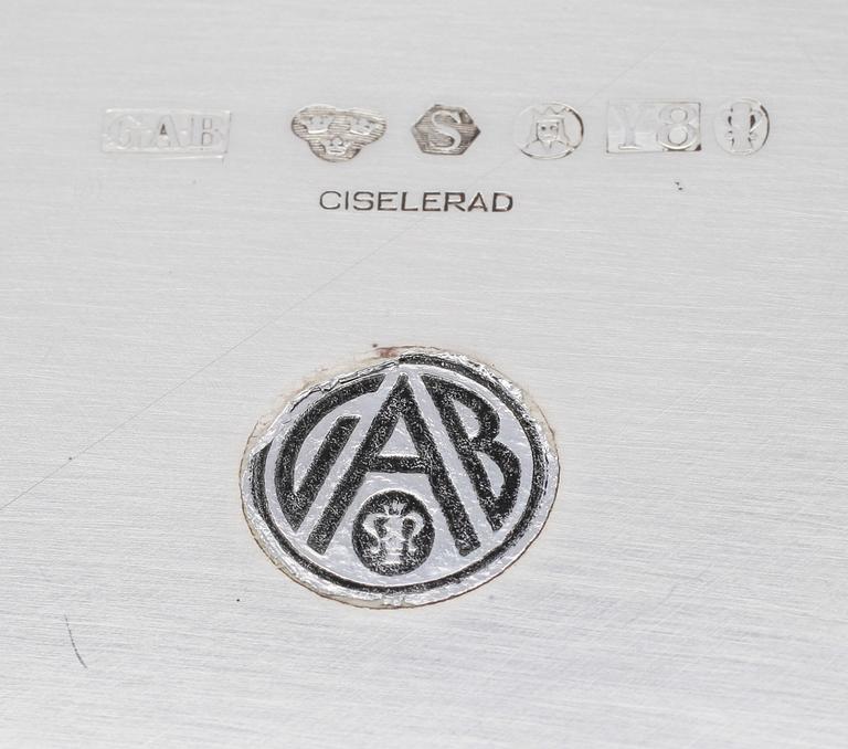 SKÅL, silver, GAB, Stockholm 1949. Vikt ca 279 gram.