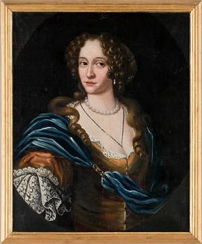 OKÄND KONSTNÄR, olja på duk, 1700/1800-tal.