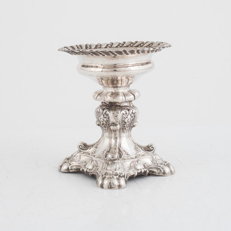 A Swedish silver bowl, probably Carl Nyström, Stockholm 1840.