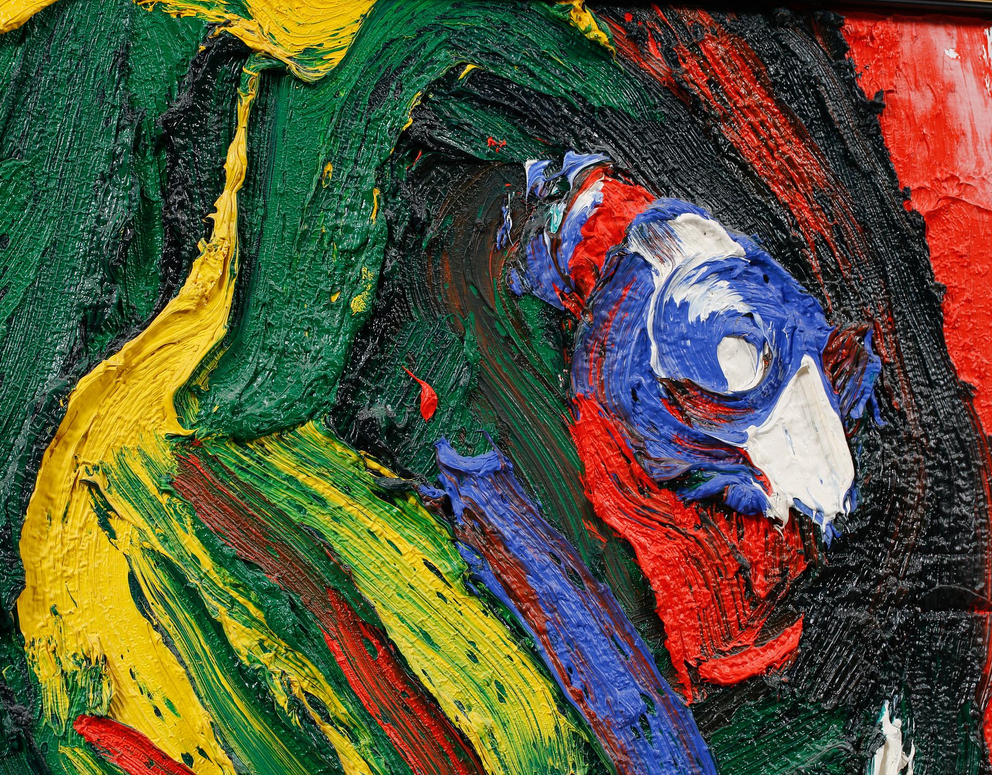 BENGT LINDSTRÖM, olja på duk, signerad, 1987.