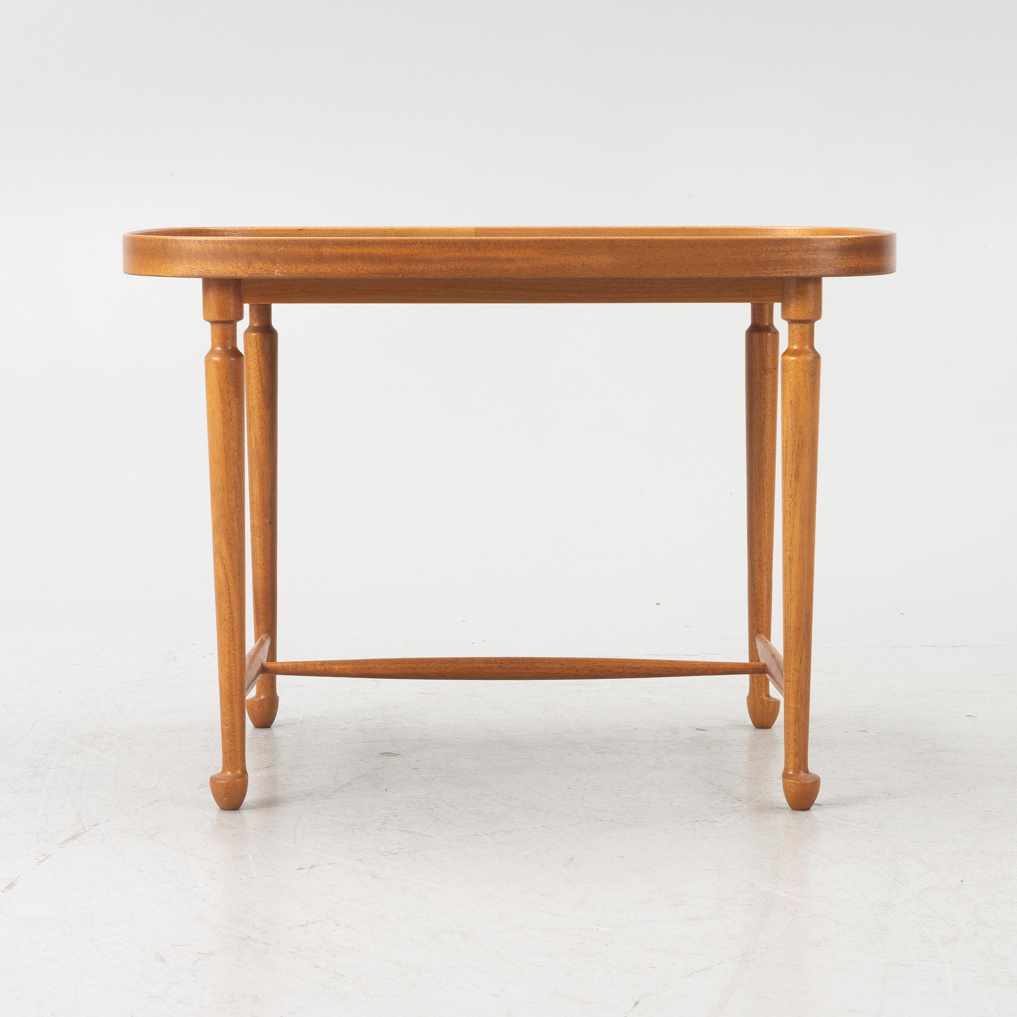 Josef Frank, a model 974 coffee table, Svenskt Tenn, after 1985.