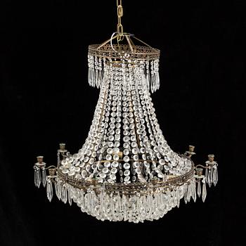 A mid 20th Century Gustavian style chandelier.