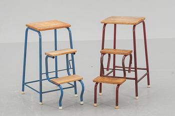 STEGPALLAR, 2 st, 1900-talets första hälft.