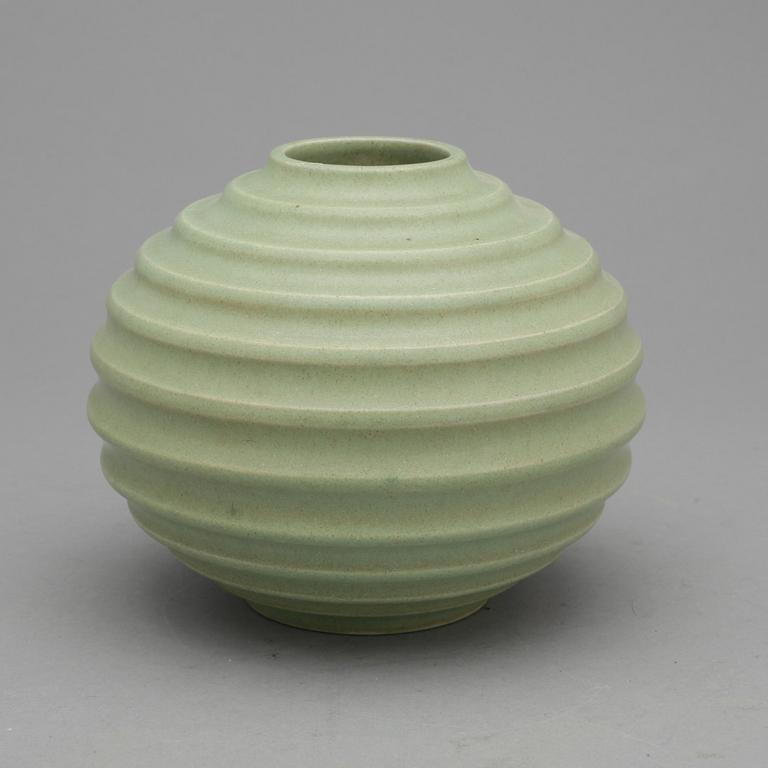 VAS, fajans, "Kulvasen", Ewald Dahlskog, Bobergs Fajansfabrik, Gefle 1930-43.