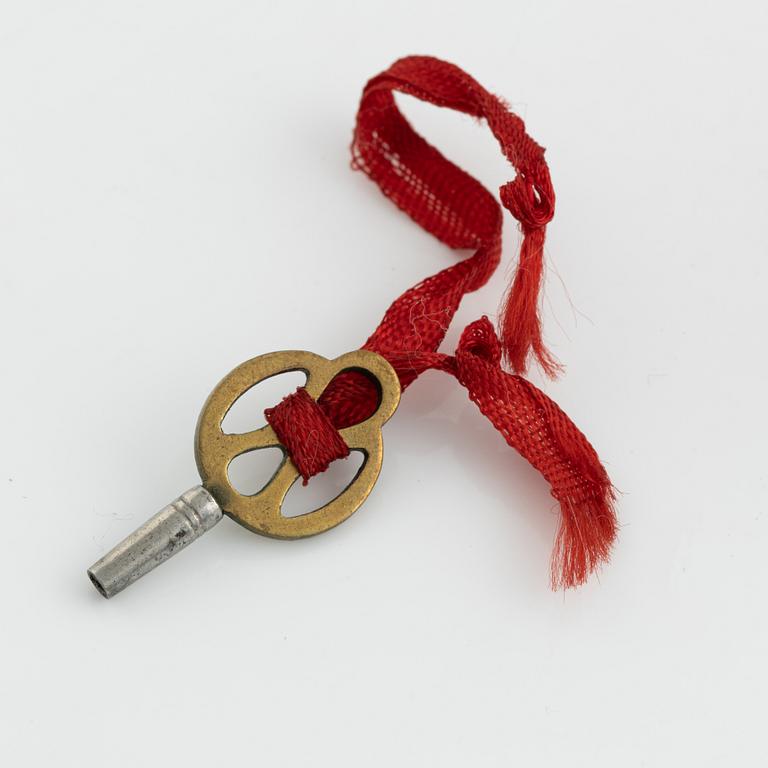 Pocket watch, 18K gold, 44,5 mm.