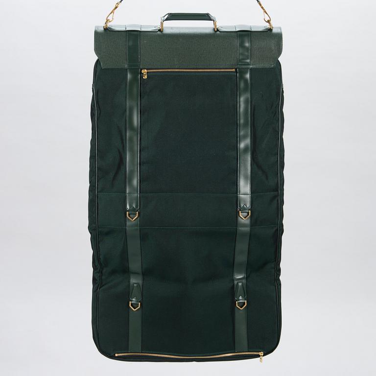 LOUIS VUITTON, TAIGA and NYLON GARMENT BAG.