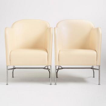 Mats Theselius, a pair of "Star" armchairs, ed. 147 & 175/360, Källemo, Värnamo, post 2009.